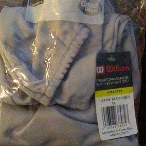 Wilson NIP Blue/Gray Youth XL Unisex Baseball Pants